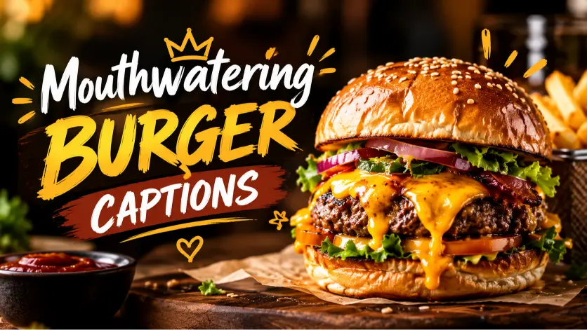 Mouthwatering Burger Captions to Make Your Feed Sizzle