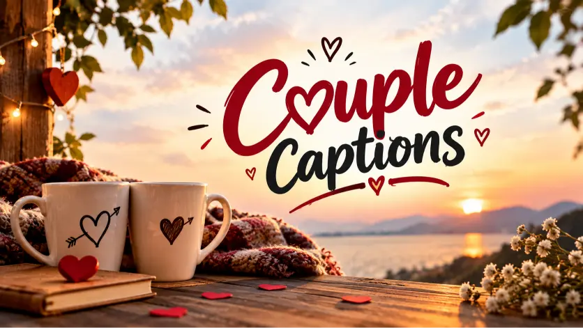 Cute and Romantic Couple Captions to Show Off Your Love