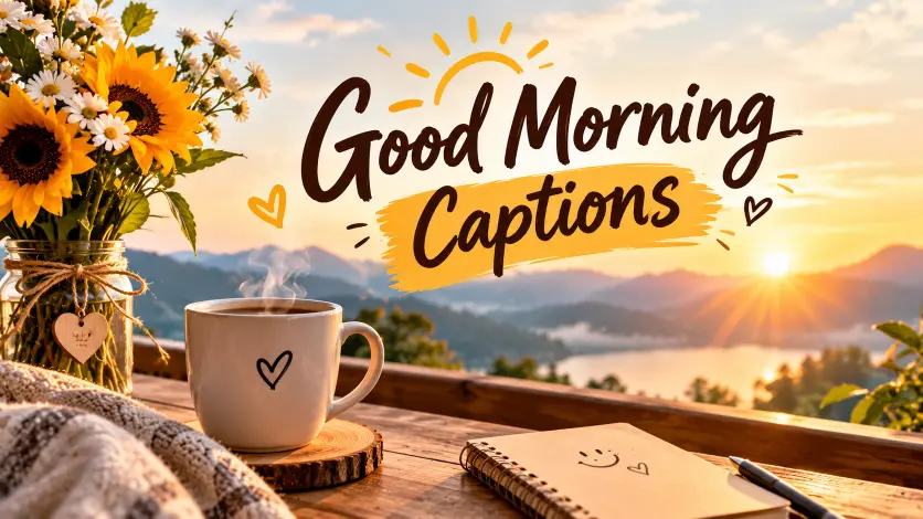 Fresh Good Morning Captions To Brighten Your Day