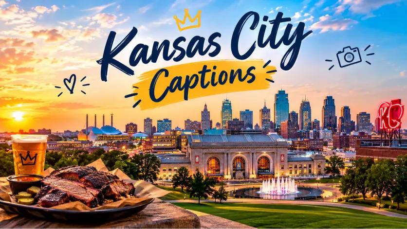 Kansas City Captions to Showcase Your Midwest Adventure