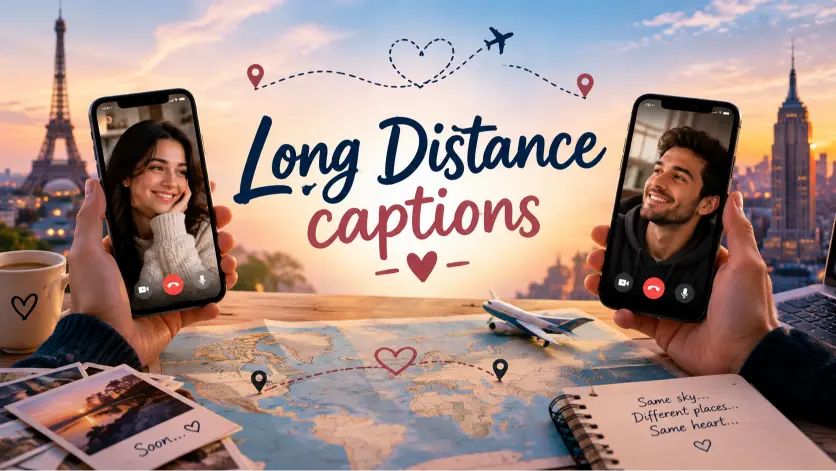 Touching Long Distance Captions to Close the Mile Gap