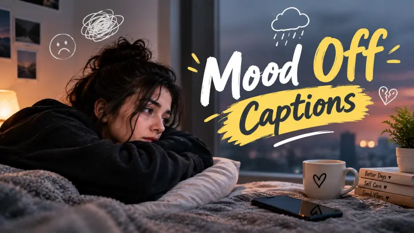 Deep Mood Off Captions To Express Your Silent Moments