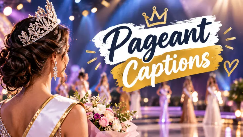Pageant Captions For Instagram Perfect Words For Every Moment