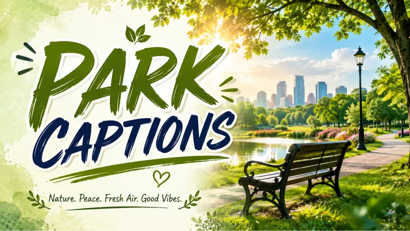 Fresh Park Captions to Celebrate Outdoor Adventures