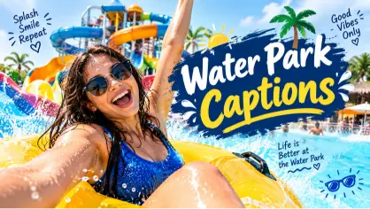 Epic Water Park Captions to Splash Into Summer Fun